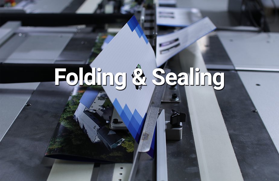folding and sealing