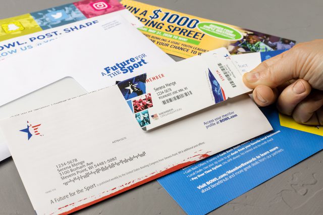 Member card mailing